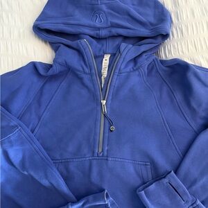 lululemon scuba hoodie blue size M/L